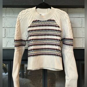 Veronica Beard fair isle sweater
